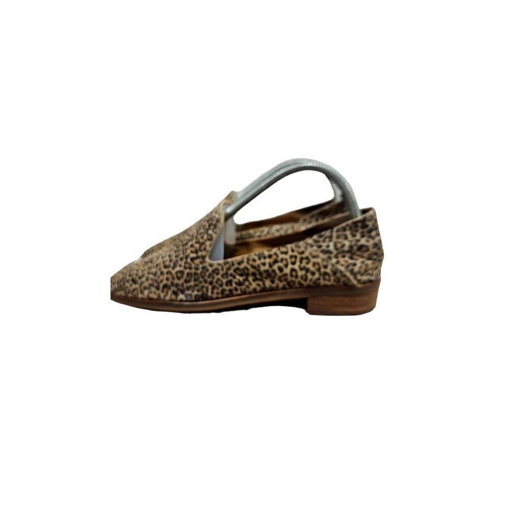 Lucky brand CAHILL Cheetah Slip-on Loafers Women's Size 8